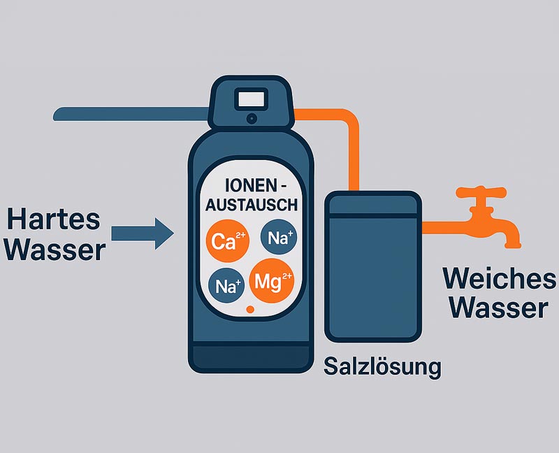 Wasserenthärtungs- Wasserentkalkungsanlagen